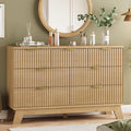 Fluted Dresser for Bedroom by Xixini