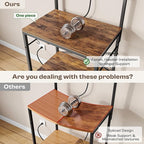 SUPERJARE Kitchen Bakers Rack - Image 3