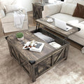 jimeimen Farmhouse Lift Top Coffee Table by jimeimenFurniture