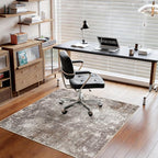 Washable 5x5 Area Rug Square – Non-Slip Soft Indoor Rug - Image 4