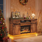 Jocoevol Fireplace TV Stand for TVs up to 65", Electric Fireplace - Image 6