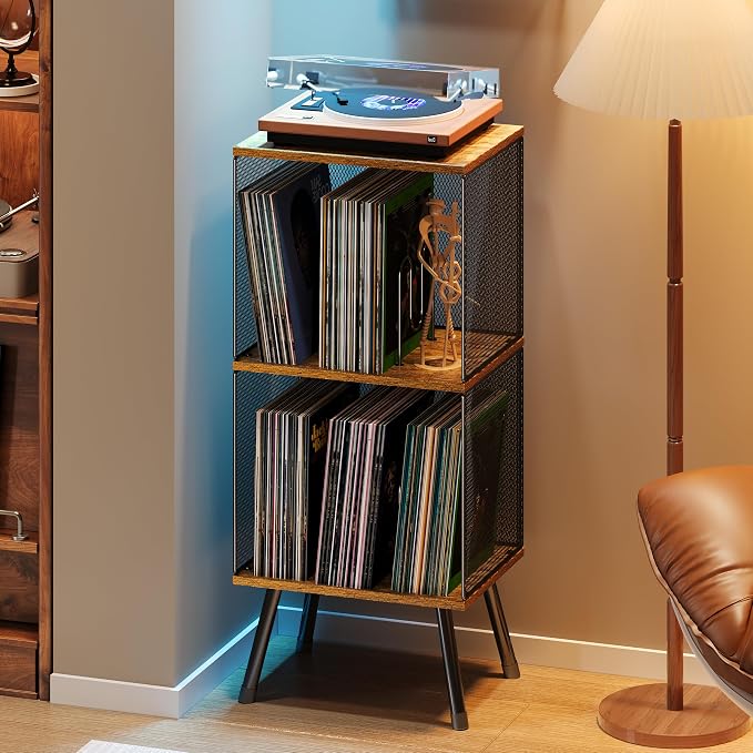 X-cosrack 3-Tier Record Player Stand, Turntable Stand by X-cosrack