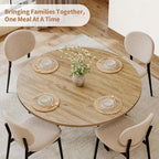 MECHYIN 42 Inch Round Dining Table - Image 4