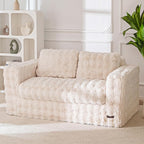 MAXYOYO Loveseat Sofa for Living Room, Small Sofa Couch Tufted Boneless Couch by MAXYOYO