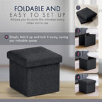 Ornavo Home Small Storage Ottoman, - Image 5