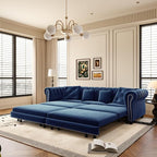 89" King Size Sleeper Sofa Bed by Unknown