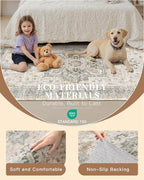 Madane Washable Runner Rug 2x6 Runners - Image 5