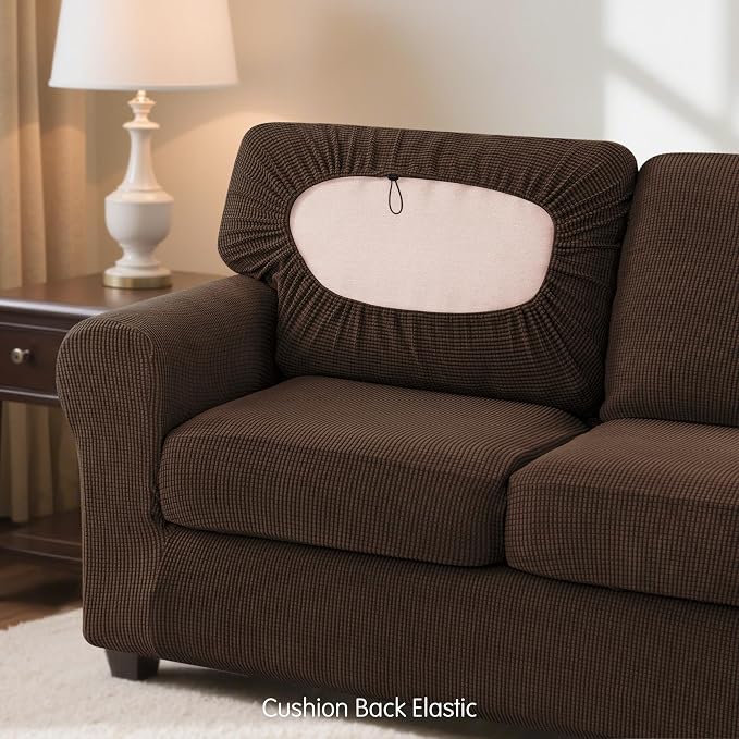 SUBRTEX 7 Pieces Stretch Sofa Slipcover, Couch Cover - Image 7