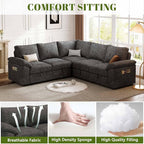 85 Inch Modular Sectional Sofa - Image 5