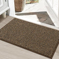BEQHAUSE Dirt Trapper Door Mat 24" x 36", Non-Slip Washable Doormats, Low by BEQHAUSE