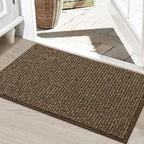 BEQHAUSE Dirt Trapper Door Mat 24" x 36", Non-Slip Washable Doormats, Low by BEQHAUSE