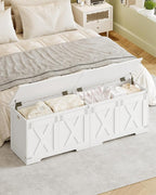 Hzuaneri 59" Storage Chest, Large Storage Trunk - Image 2