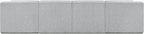 Meridian Furniture 118Grey-Sec5A Ollie Collection Modern | Contemporary Modular - Image 4