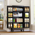 GAIOUS Metal Kitchen Pantry Cabinet, Storage Cabinets by GAIOUS