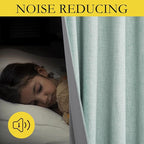 NICETOWN Linen Blackout 108 inch Curtains - Image 4