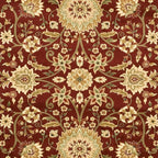 SAFAVIEH Lyndhurst Area Rug 6x8, Traditional Red & Ivory LNH212F - Image 9