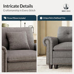 HERA'S HOUSE 3 Pieces Modular Sectional Sofa Sets, Oversized Couch Set - Image 7