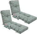 Kigley 2 Pcs Outdoor Chaise Lounge Cushions by Kigley
