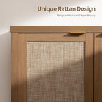 SICOTAS Sideboard Buffet Coffee Bar Cabinet - Image 5