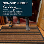 ubdyo Extra Durable Door Mat Outside Entrance | Dirt Trapping, Non-Slip Backing - Image 6