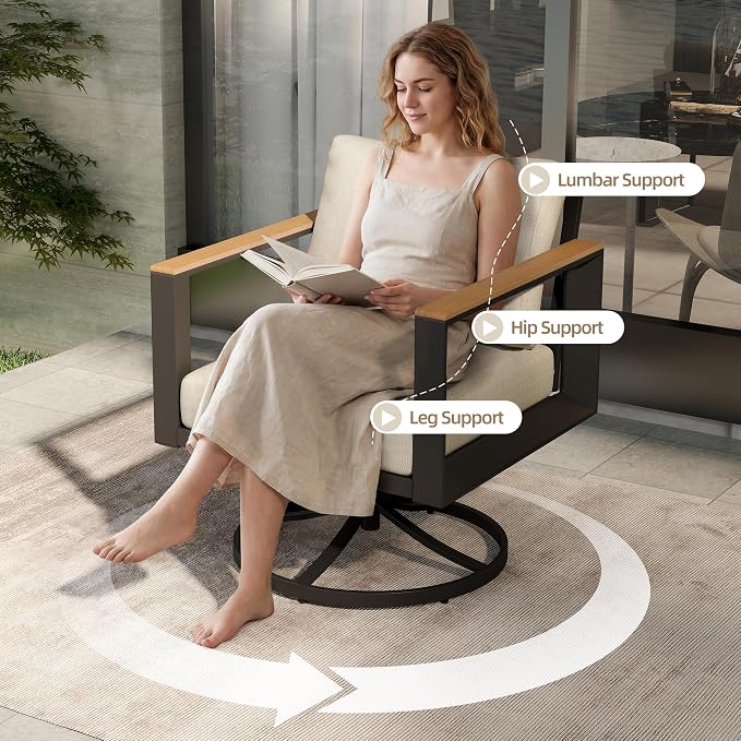 Aluminum Patio Furniture Set - Image 7