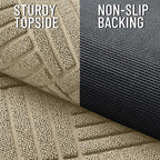 OLANLY Front Door Mat Outside Entrance 47x23, Waterproof Heavy-Duty Doormat | - Image 4