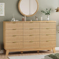 Fluted Dresser for Bedroom by Xixini
