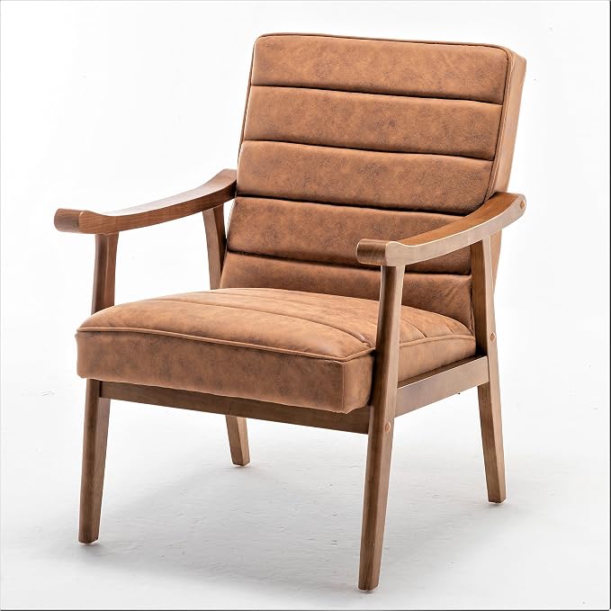 Container Furniture Direct Unique Mid Century Modern Accent Chair - Image 14