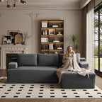 96" Sectional Couches for Living Room Cloud Couch Sofa - Image 9
