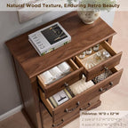 T4TREAM 48" Tall Drawers Dresser Chests - Image 5
