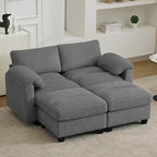 61'' Modular Loveseat Sofa by HATPPTO