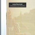 Red Lantern Matchstick Cordless Window Shade - Image 4