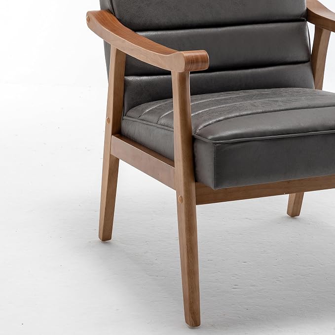 Container Furniture Direct Unique Mid Century Modern Accent Chair - Image 7