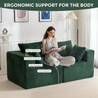 MAXYOYO Modular Sectional Sofa Couch, Loveseat Boneless Cloud Couch - Image 9