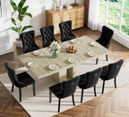 Henf 9 Pieces Extendable Dining Table Set - Image 2
