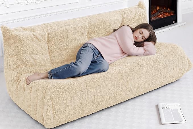Bean Bag 3-Seater Chair Big Sofa Beanbag Chair - Image 5
