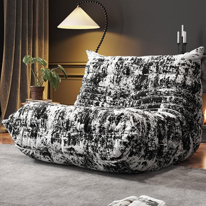 WHGBJA Memory Foam Bean Bag Chair by WHGBJA