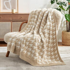 Snuggle Sac Throw Blanket for Couch, Reversible Super Soft Warm Blankets Cozy by SnuggleSac