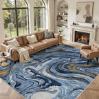 DMOYEST 10x14 Area Rug for Living Room by DMOYEST