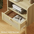 SUPERJARE Nightstands Set of 2, Night Stands - Image 5