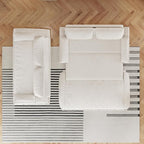 73.2" Sofa Bed Queen, 3-in-1 Pull Out Sofa Bed - Image 7