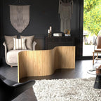 2 ft. Tall Reversible Bamboo Wave Screen - Image 7