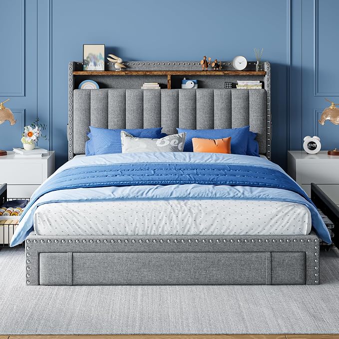 EnHomee Full Size Bed Frame - Image 5