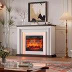 44" LED Lights Electric Fireplace - Image 5
