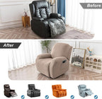 Genina Recliner Chair Covers, Stretch Reclining Chair Cover, Recliner Sofa - Image 6