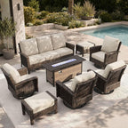 HERA'S HOUSE 8-Piece Patio Furniture Set by HERASHOUSE