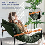 MAXYOYO Modern Accent Chair, Comfy Living Room Chair - Image 3