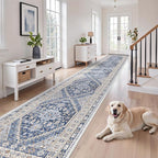 2'6 x 16' Runner Rug Non Slip, Washable Kitchen Rugs, Living Room, Extra Long - Image 3