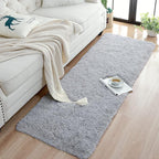 Chicrug Soft Runner Rugs for Bedroom Living Room Plush Fluffy Rug 2x7 | Shag - Image 5
