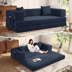 MoonSpeak 78.8''Sleeper Couch Bed by MoonSpeak